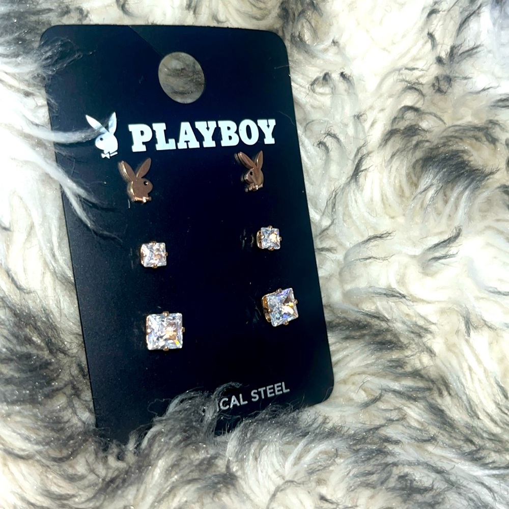 Playboy earrings.
